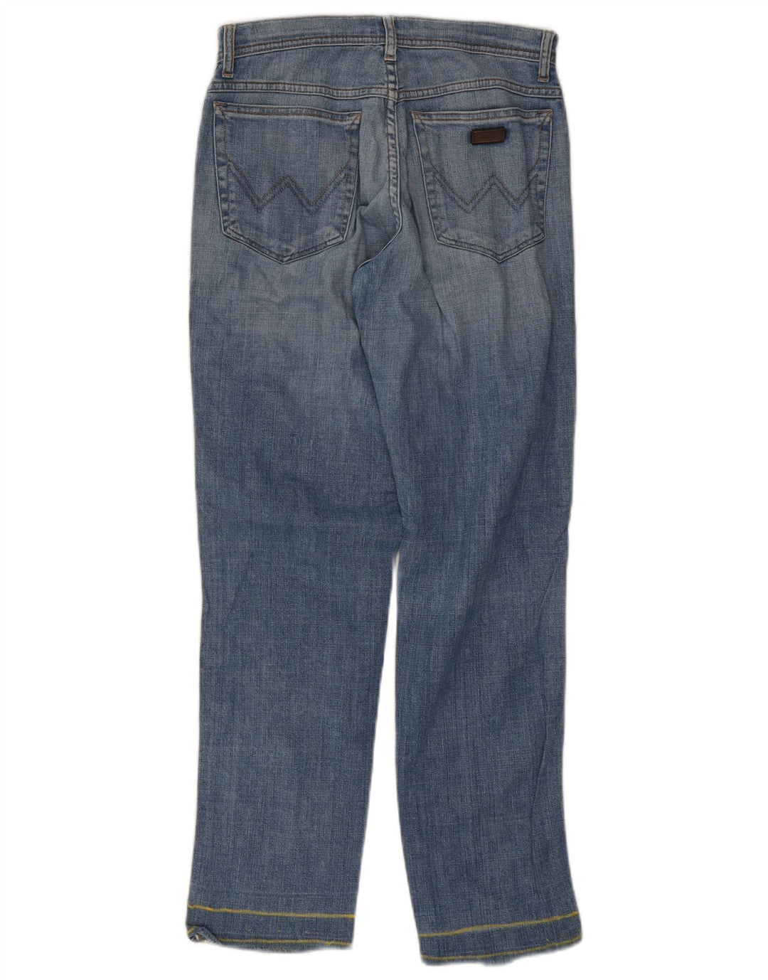 Męskie proste dżinsy WRANGLER W30 L30, niebieskie, bawełniane