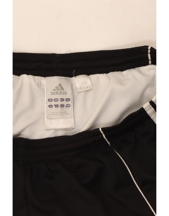 Męskie spodenki sportowe Adidas Climalite, duże, czarne, poliestrowe
