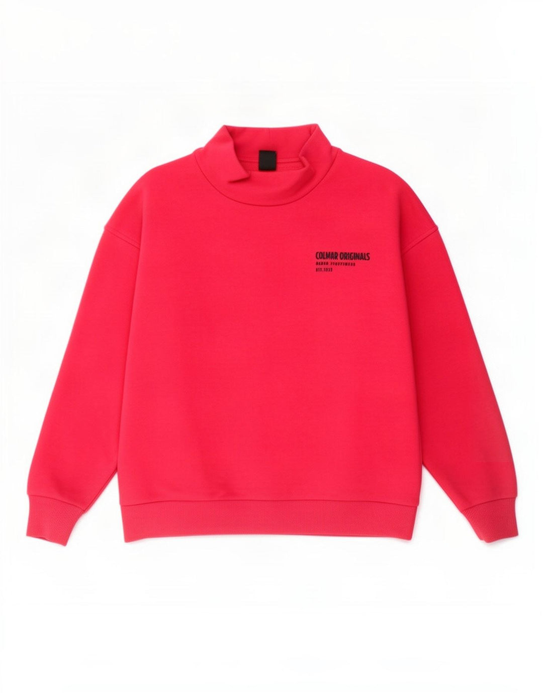 Damska bluza dresowa Colmar z grafiką oversize, UK 10, mała, różowa bawełna