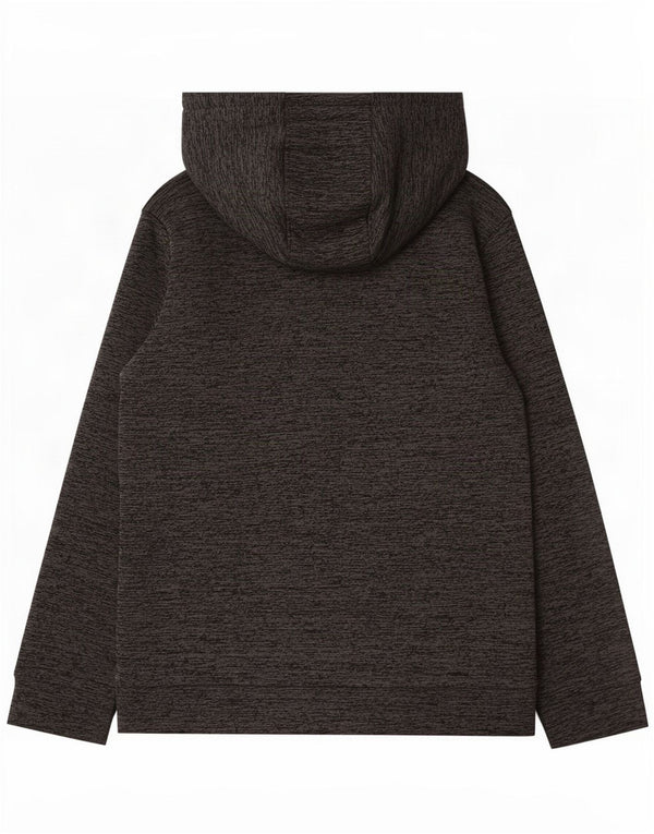 Chłopięcy sweter z kapturem i zamkiem Under Armour 9-10 lat, średnioszary, nakrapiany