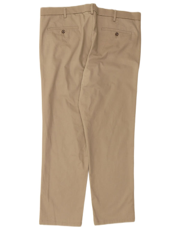 DOCKERS Męskie wąskie zwężane spodnie Chino W40 L29 Beżowa bawełna