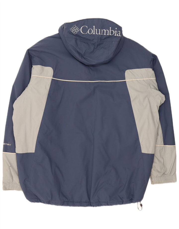 Męska kurtka wiatrówka Columbia o luźnym kroju, UK 42 XL, granatowa