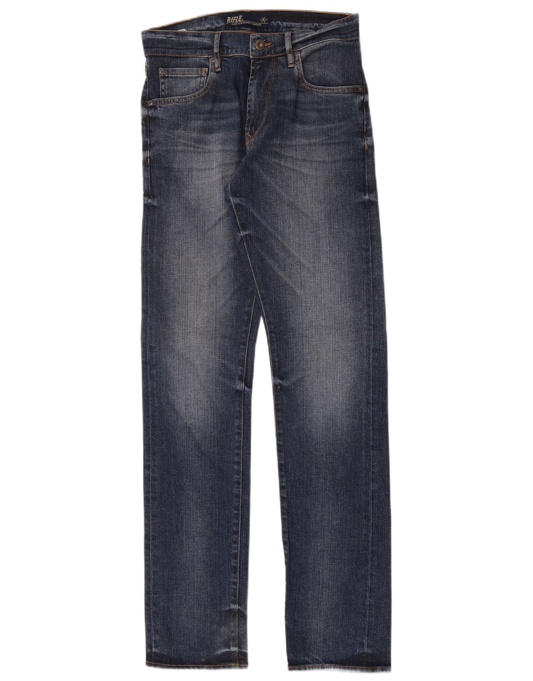 Męskie jeansy Rifle Slim W28 L34 Niebieskie bawełniane