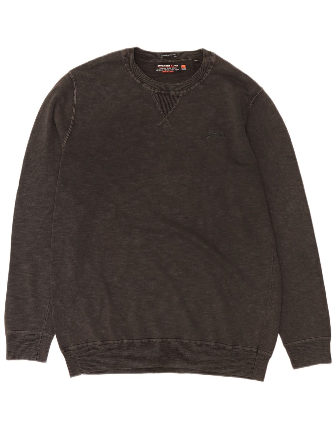 Męski sweter Superdry 2XL, szary, bawełniany
