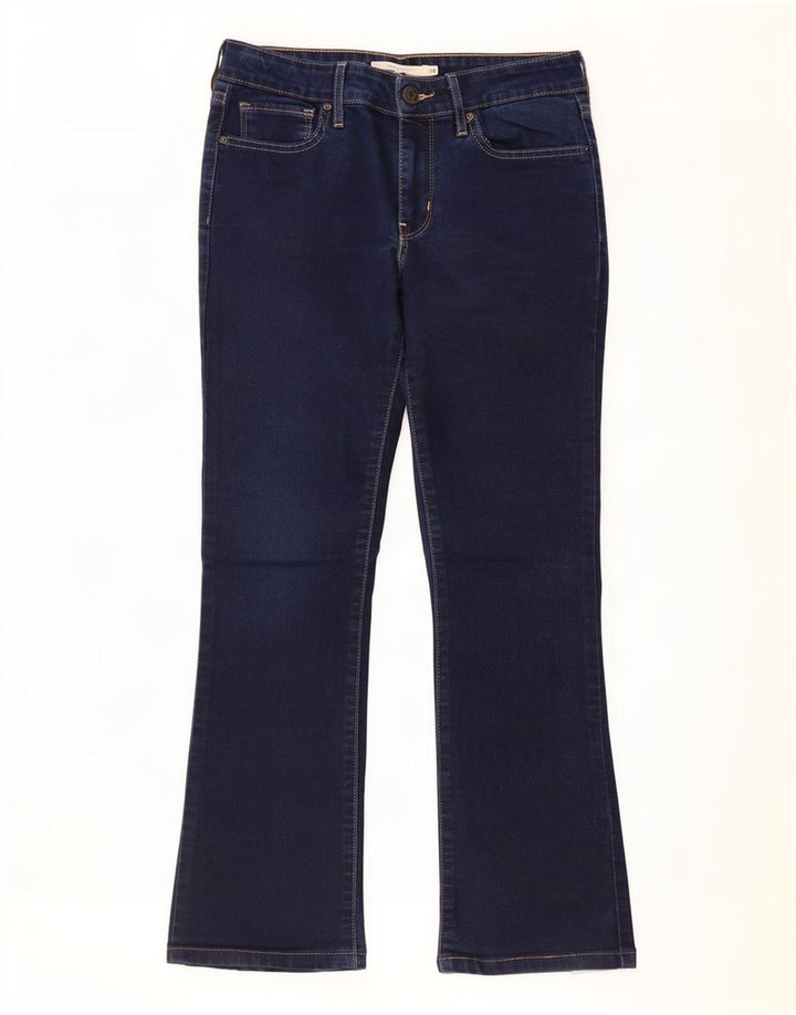 Damskie dżinsy Levi's 715 Bootcut W28 L26 Granatowa bawełna