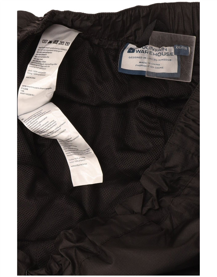 Męskie spodnie dresowe Mountain Warehouse 2XL, czarny poliester