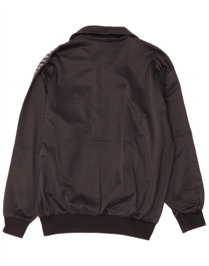 Męski pełny dres Asics z grafiką, mały, czarny poliester