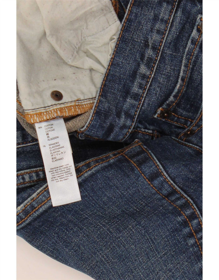 Damskie jeansy skinny Gap W30 L30 Niebieskie, bawełniane