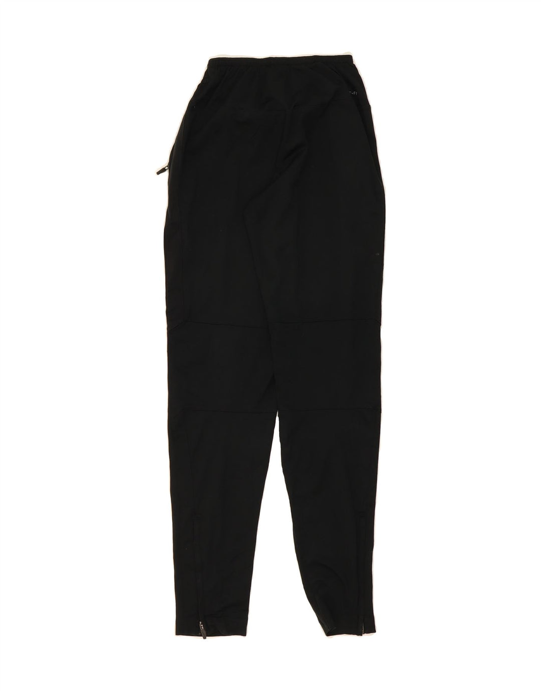 NIKE Womens Dri Fit Tracksuit Trousers UK 4 XS Black Polyester Vintage Nike and Second-Hand Nike from Messina Hembry 