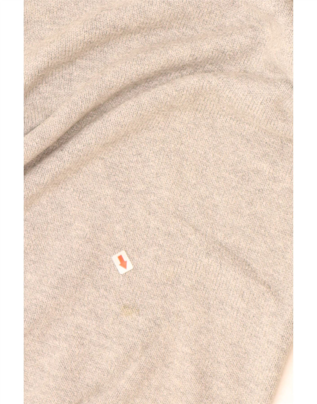 Męski sweter Marks & Spencer Blue Harbor z dekoltem w kształcie litery V, mały, szary, nakrapiany