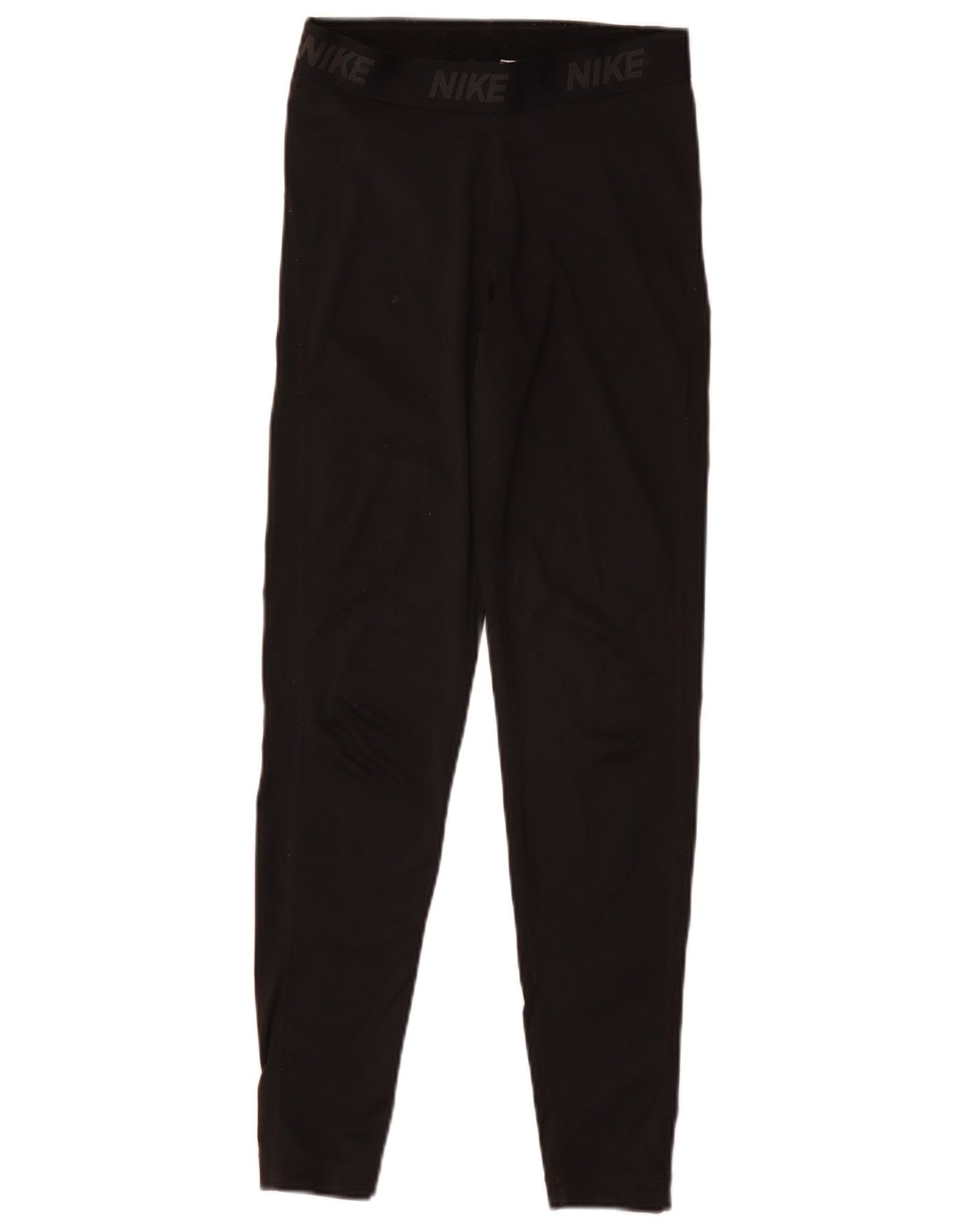 Damskie legginsy Nike Dri Fit Graphic UK 10, małe, czarne, poliestrowe