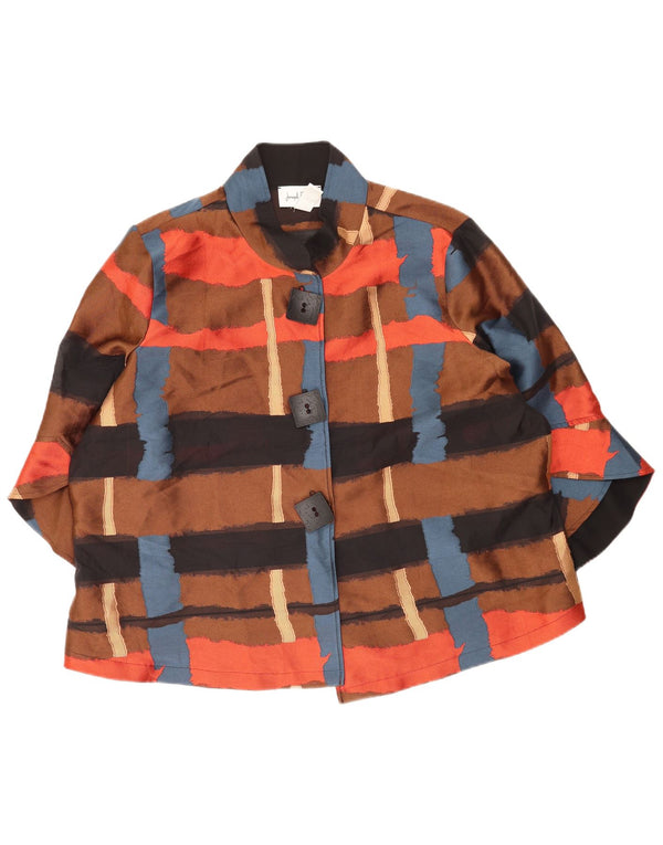 Damska marynarka Joseph Ribkoff Oversize z rękawem 3/4, UK 18 XL, brązowa