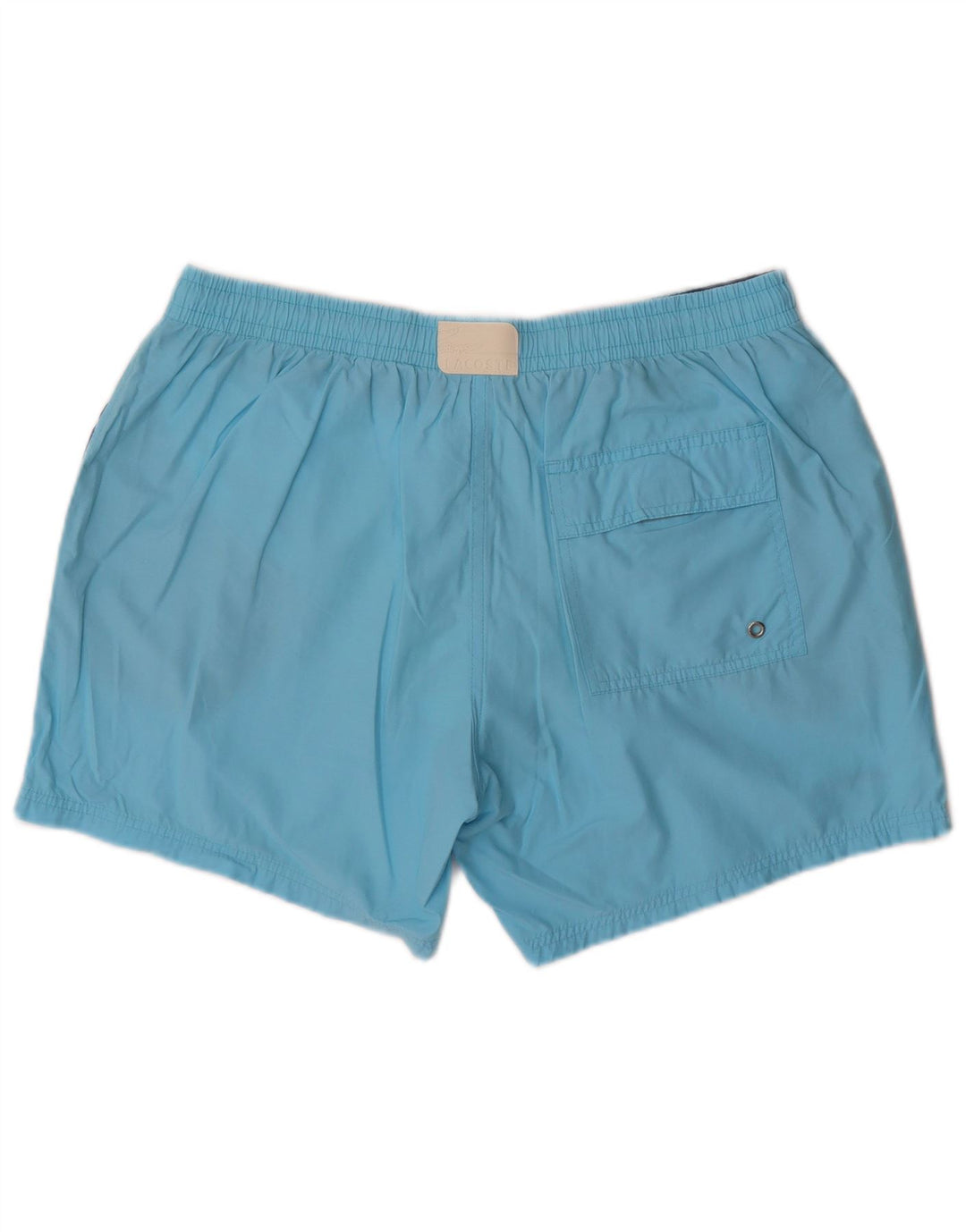 Męskie spodenki kąpielowe Lacoste, rozmiar 7, 2XL, niebieska bawełna
