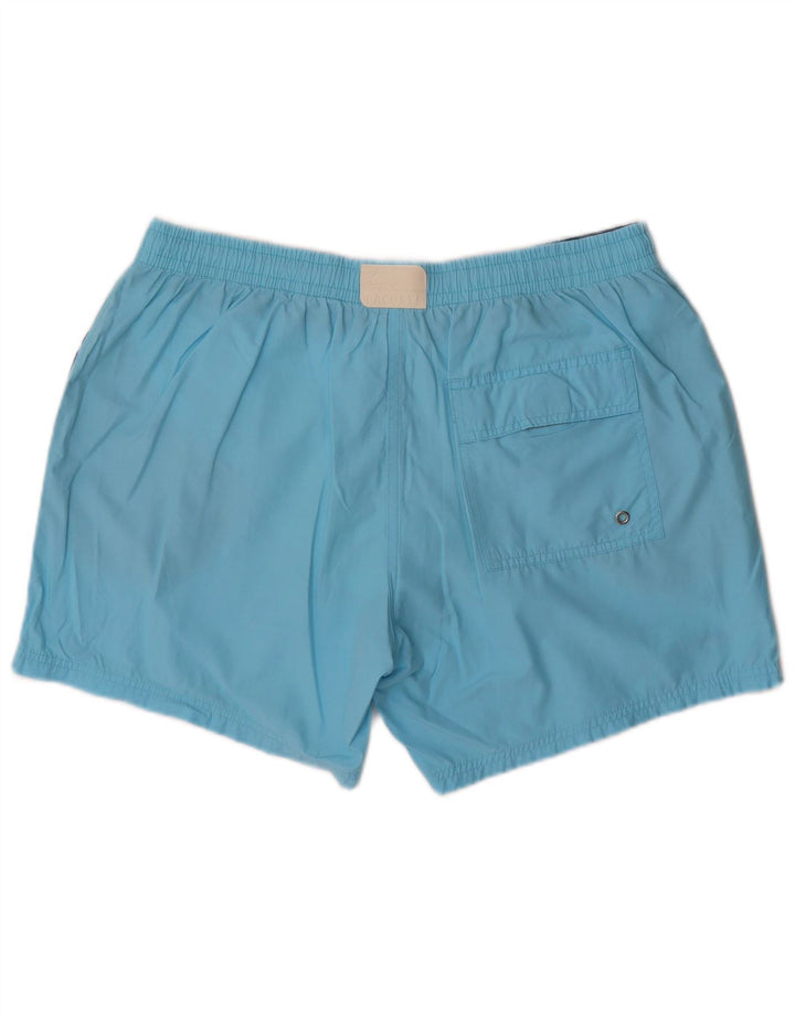 Męskie spodenki kąpielowe Lacoste, rozmiar 7, 2XL, niebieska bawełna