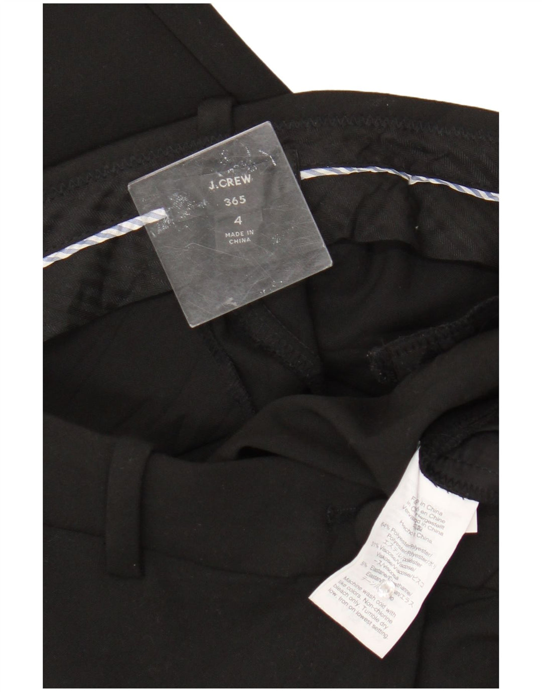 Spodnie damskie J. Crew 365 Straight Chino US 4 Small W28 L30 Czarne