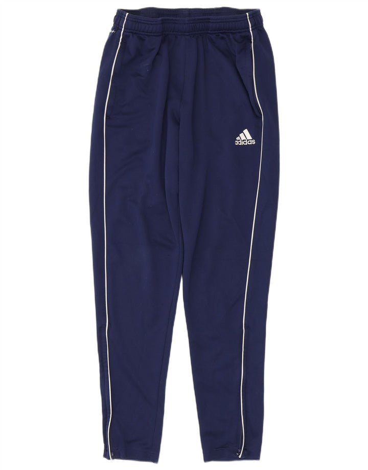 Męskie spodnie dresowe Adidas Aeroready, duże, granatowe, z poliestru