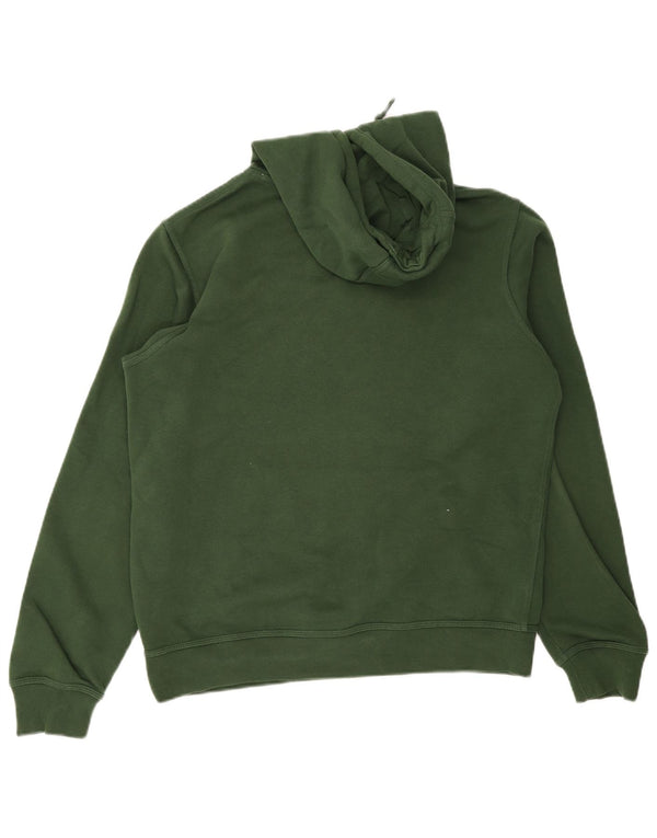Męski sweter z kapturem Nike, średni zielony, bawełniany