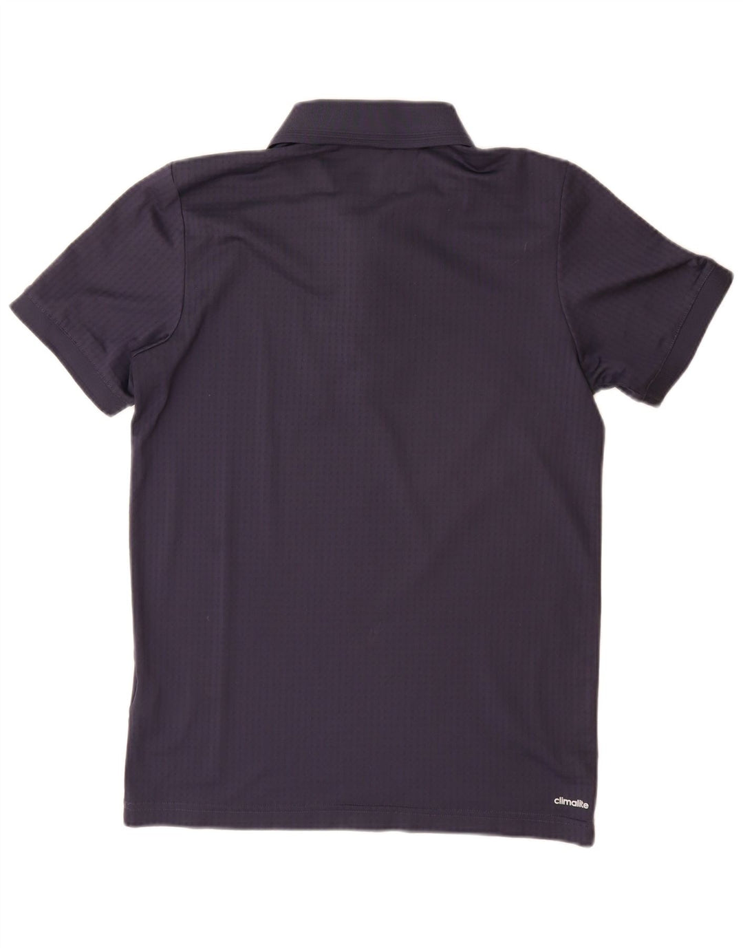 Męska koszulka polo Adidas Climalite, mała, granatowa, z poliestru