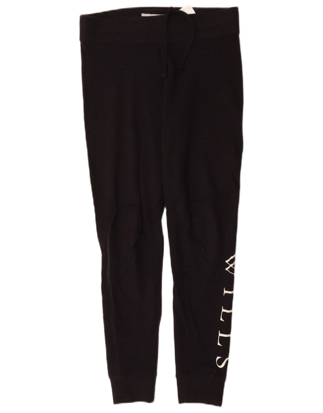 Damskie legginsy graficzne Jack Wills UK 10, małe, czarne, bawełniane