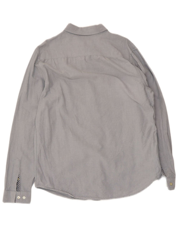 Koszula męska Slim Fit Penguin, duża, niebieska