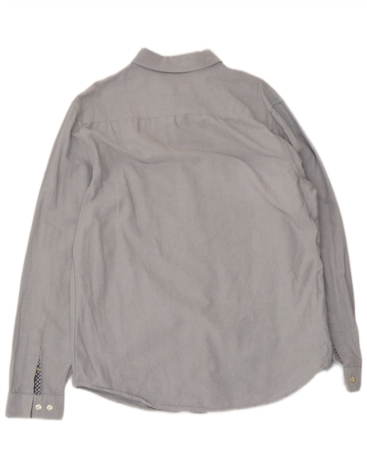 Koszula męska Slim Fit Penguin, duża, niebieska