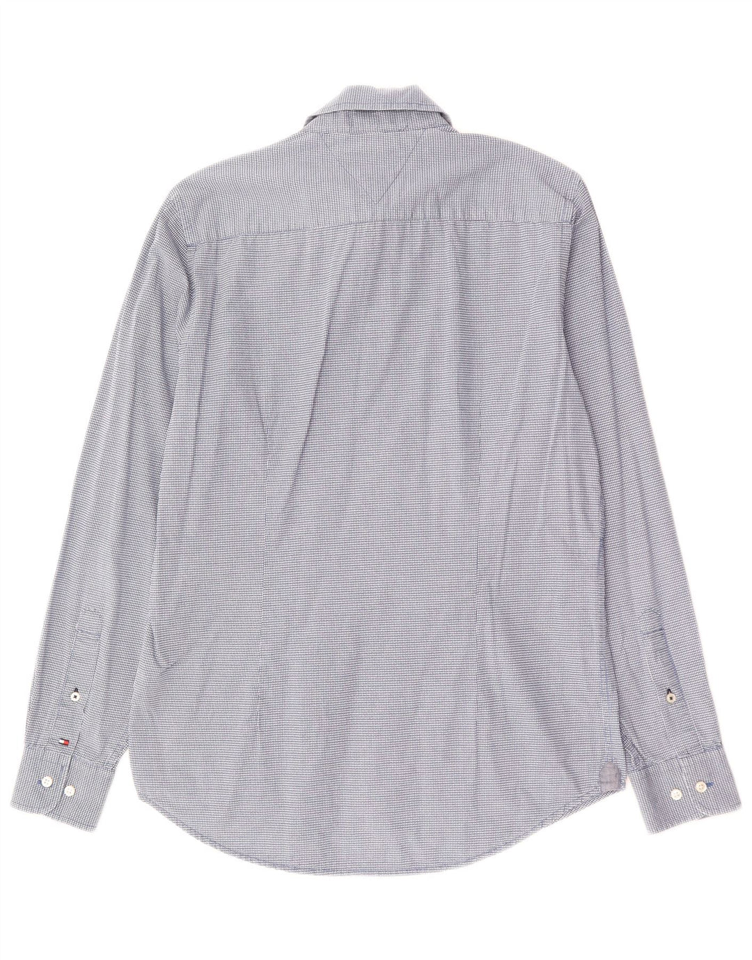 Męska koszula slim fit TOMMY BAHAMA w średnią niebieską kratkę, bawełniana