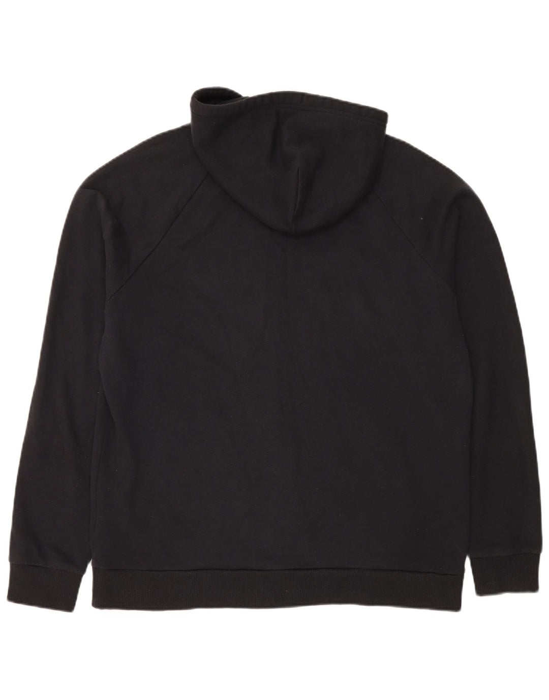 Męski sweter z kapturem i zamkiem Under Armour, duży, czarny, bawełniany