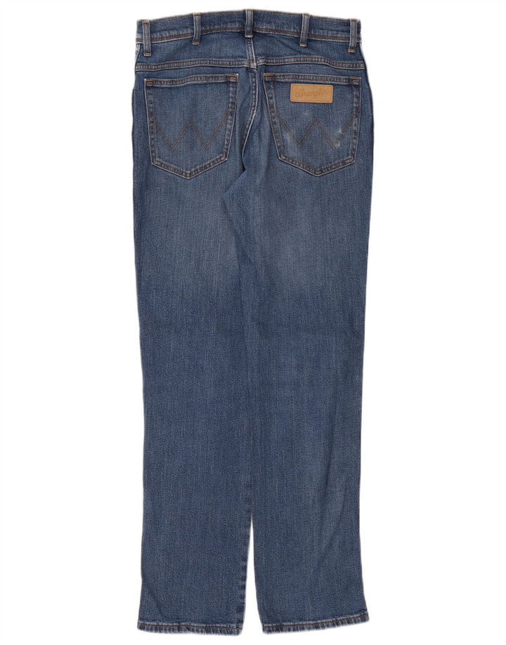Męskie jeansy Wrangler Texas Straight W32 L32 Niebieskie bawełniane
