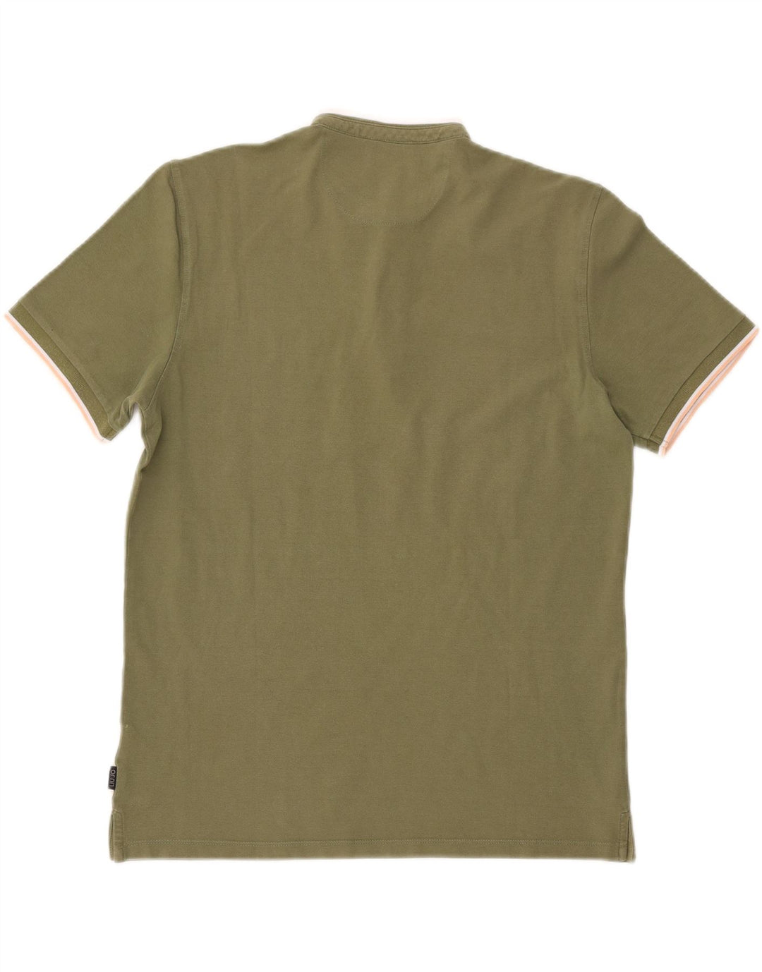Męska koszulka polo Liu Jo, duża, bawełniana w kolorze khaki