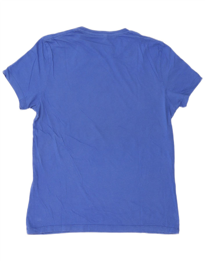 T-shirt męski Jack Wills, bawełniany, średni niebieski