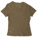 T-shirt damski BENETTON Top UK 16, duży khaki