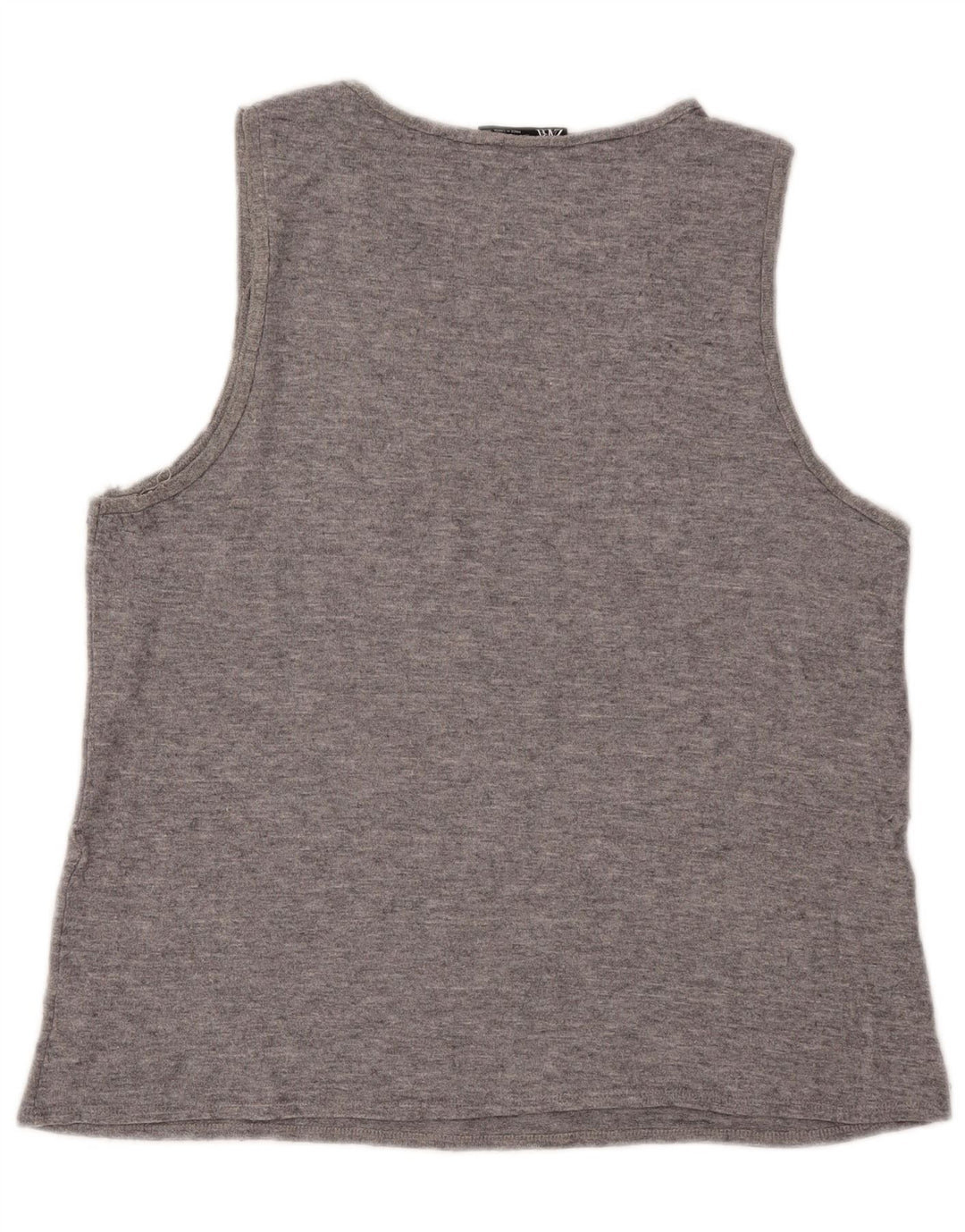 Damska kamizelka Zara Top UK 16 Large Grey Fair Isle