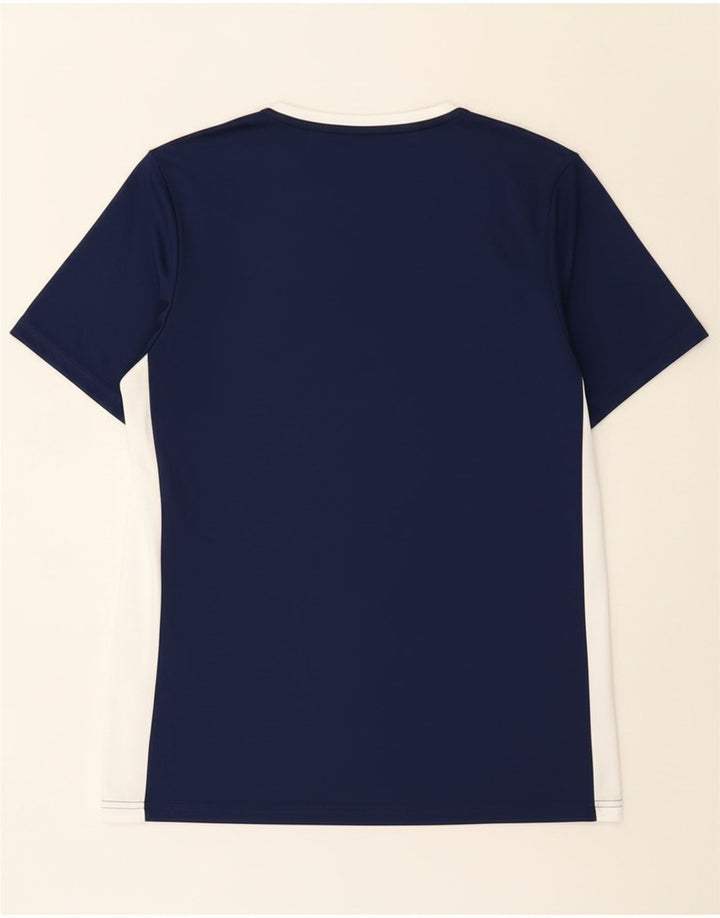 Męska koszulka Adidas Aeroready Top Medium Granatowy Poliester z blokami kolorów