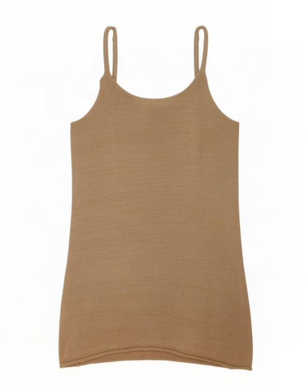 Damska sukienka na ramiączkach Zara UK 10 Small Beżowy nylon