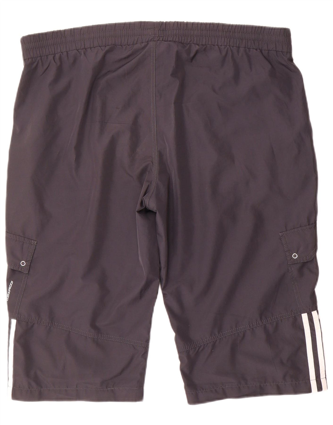 Damskie spodenki sportowe Adidas UK 22 2XL Szary poliester