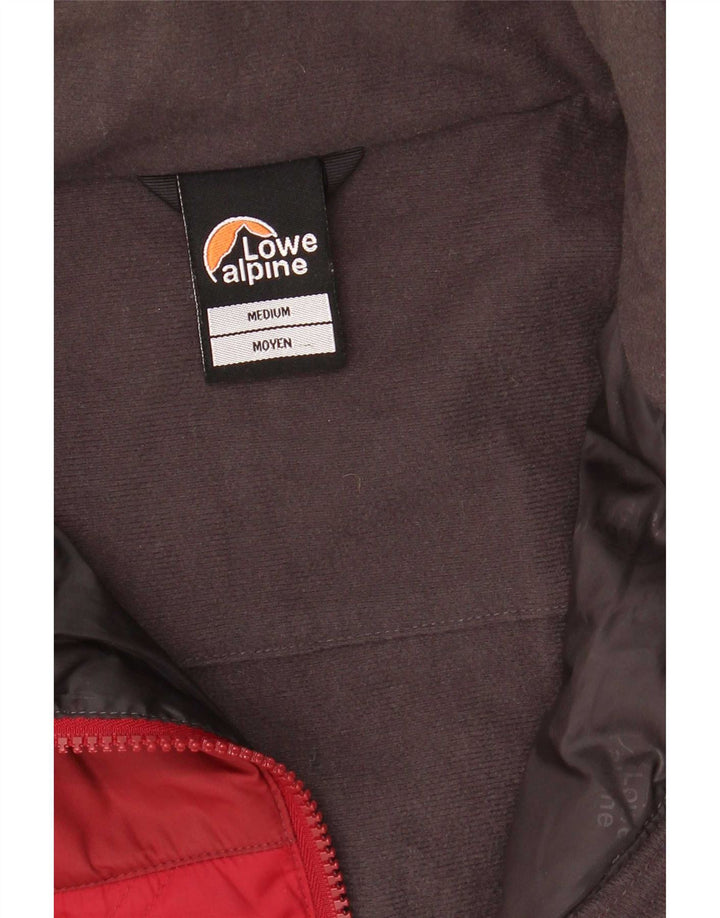 Męska ocieplana kurtka Lowe Alpine UK 38 Nylon w kolorze średniej czerwieni