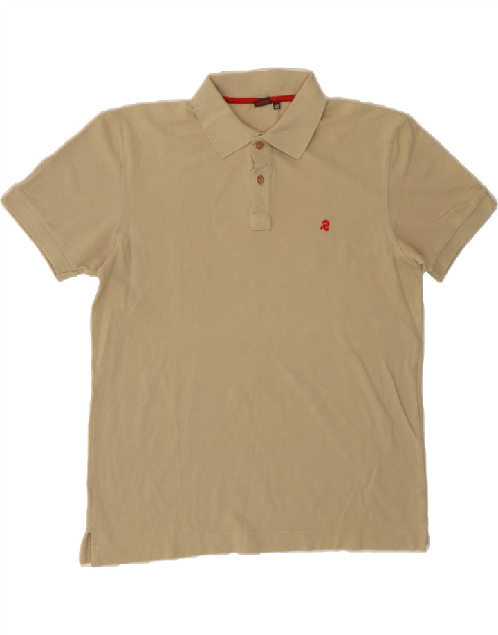 INVICTA Mens Polo Shirt IT 50 Medium Beige Vintage Invicta and Second-Hand Invicta from Messina Hembry 