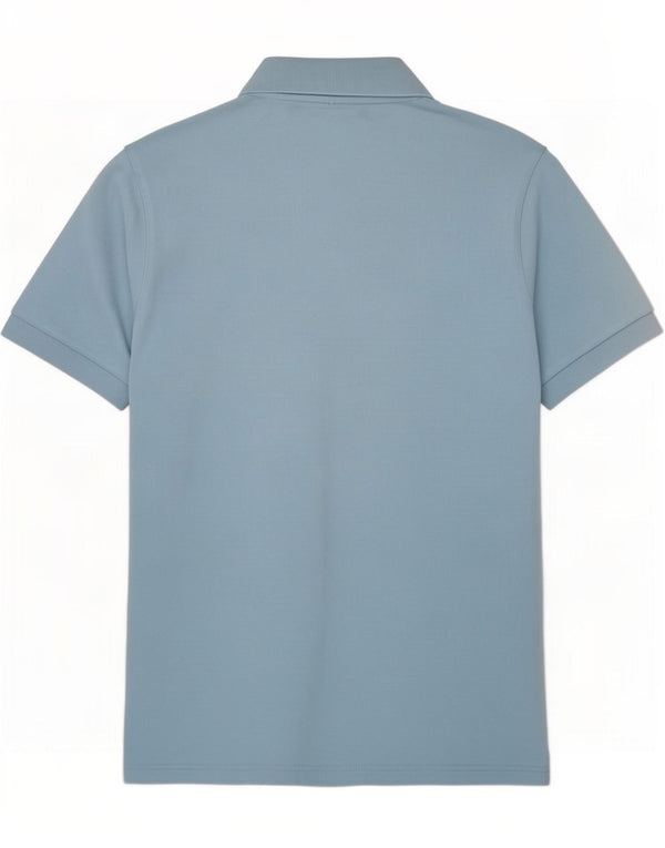 Lee Mens Polo Shirt Medium Blue Cotton