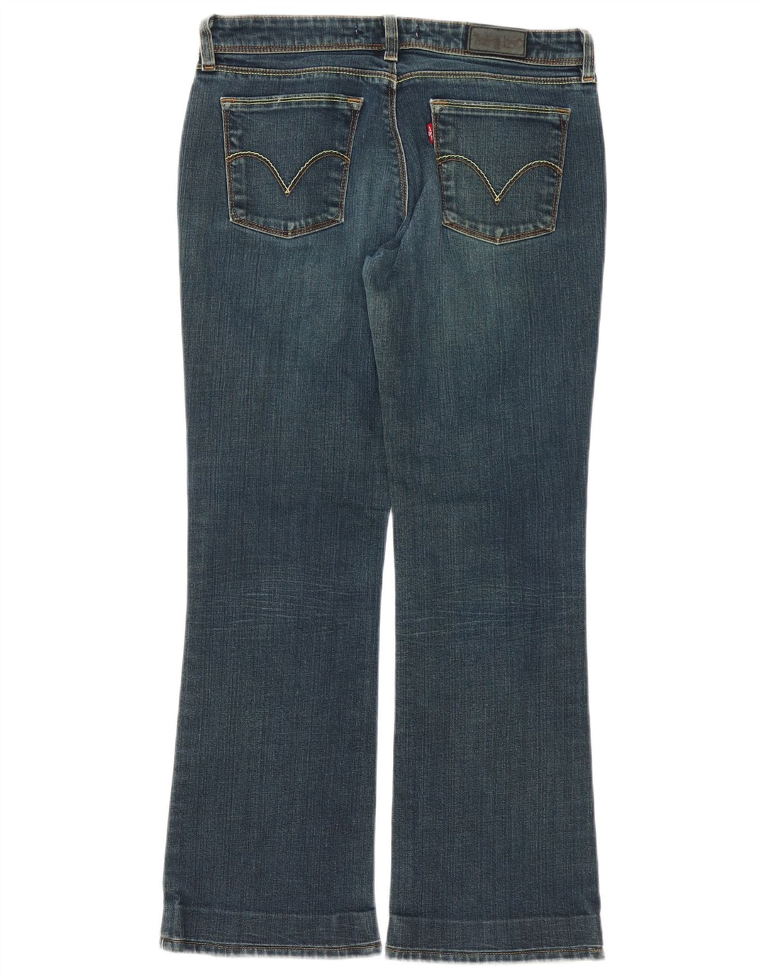 Damskie jeansy LEVI'S 572 Bootcut W32 L29 Niebieskie bawełniane