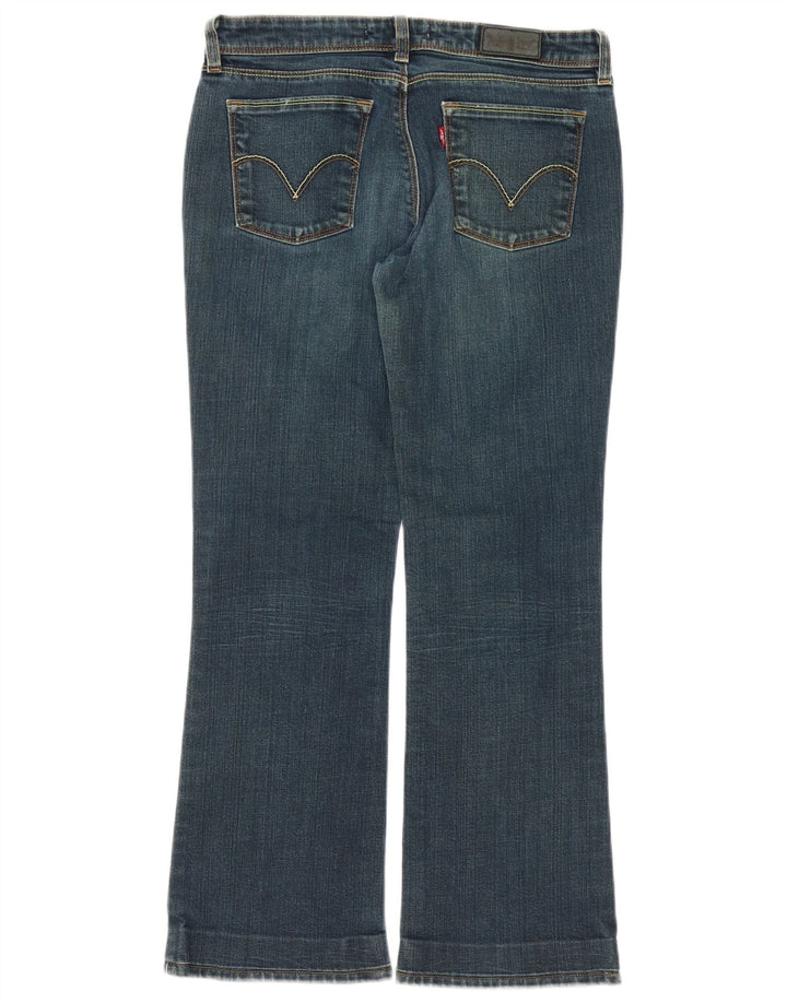 Damskie jeansy LEVI'S 572 Bootcut W32 L29 Niebieskie bawełniane