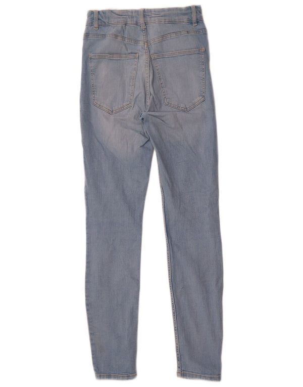 Damskie jeansy skinny Zara EU 36 XS W26 L28 Niebieskie