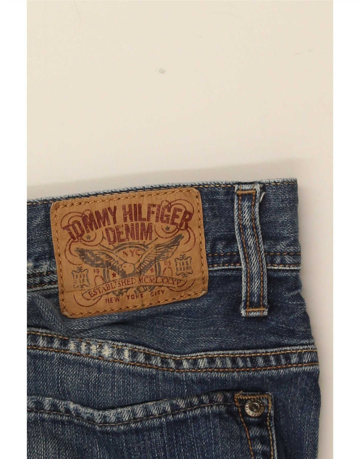 Męskie dżinsy Tommy Hilfiger Ryder Zip Regular Straight W36 L32 Niebieskie