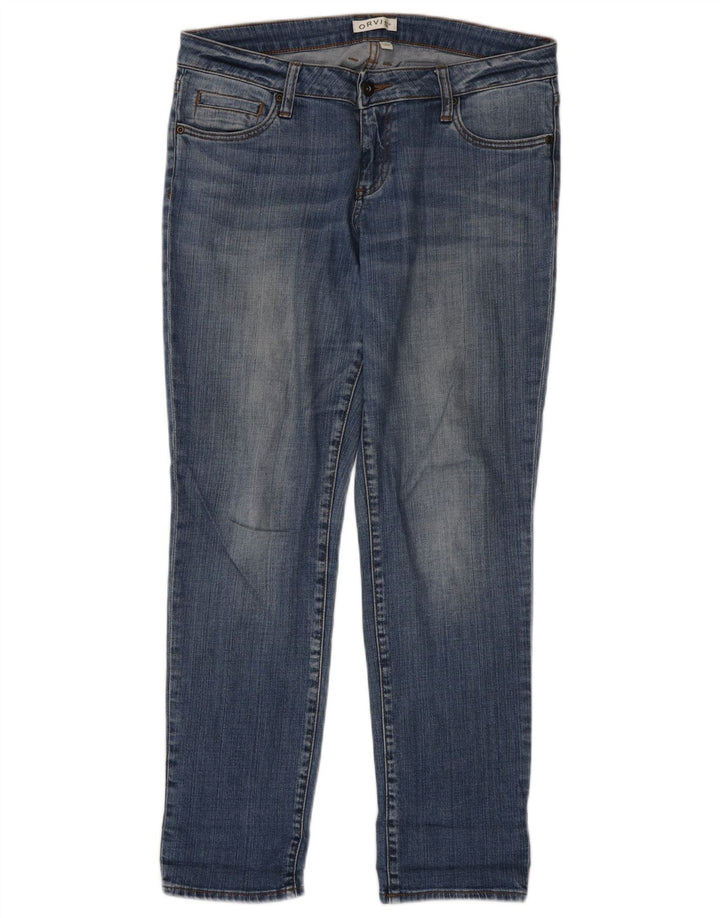 Damskie jeansy Orvis Slim US 8 Medium W34 L30 Niebieskie bawełniane