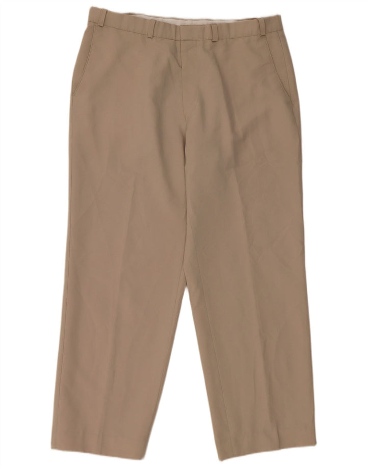 Spodnie damskie Marks & Spencer St. Michael Straight Chino W36 L28 Beżowe