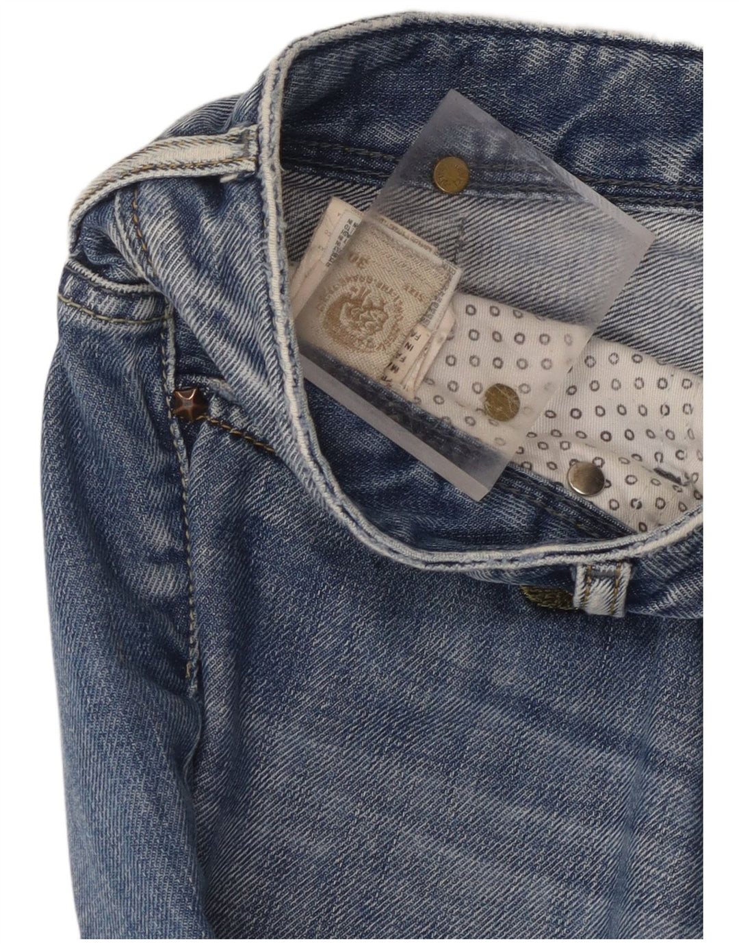 Damskie jeansy Bootcut Diesel W30 L27 Niebieskie bawełniane