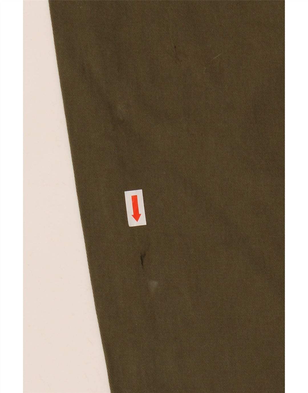 CALVIN KLEIN Damskie zwężane spodnie o kroju US 12 Large W34 L26 Khaki