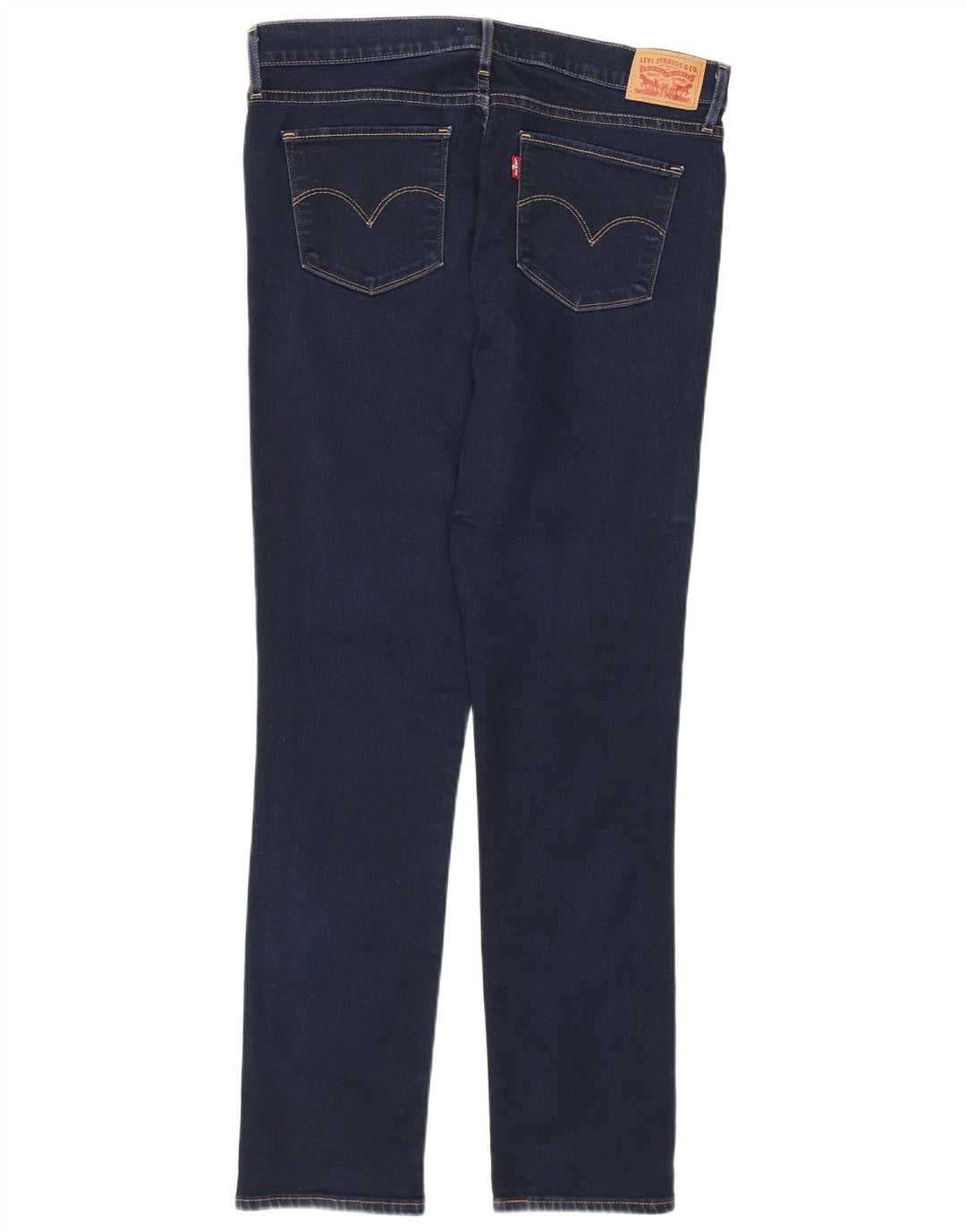 Damskie jeansy Levi's 312 Shaping W31 L30 Granatowa bawełna