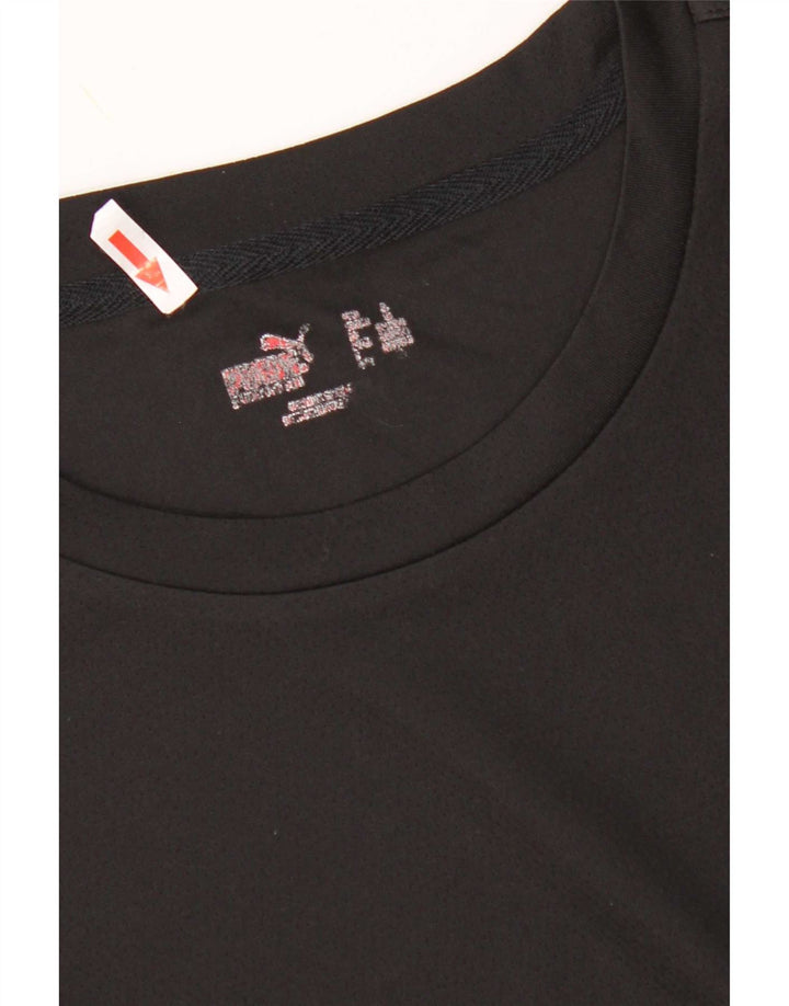 Męski T-shirt Puma z grafiką, średni czarny