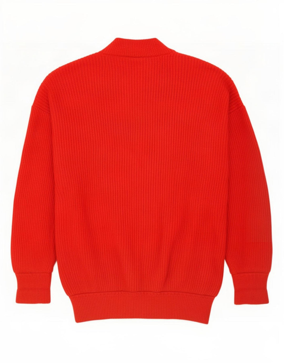 Highlander Męski sweter rozpinany Średni pomarańczowy kaszmir