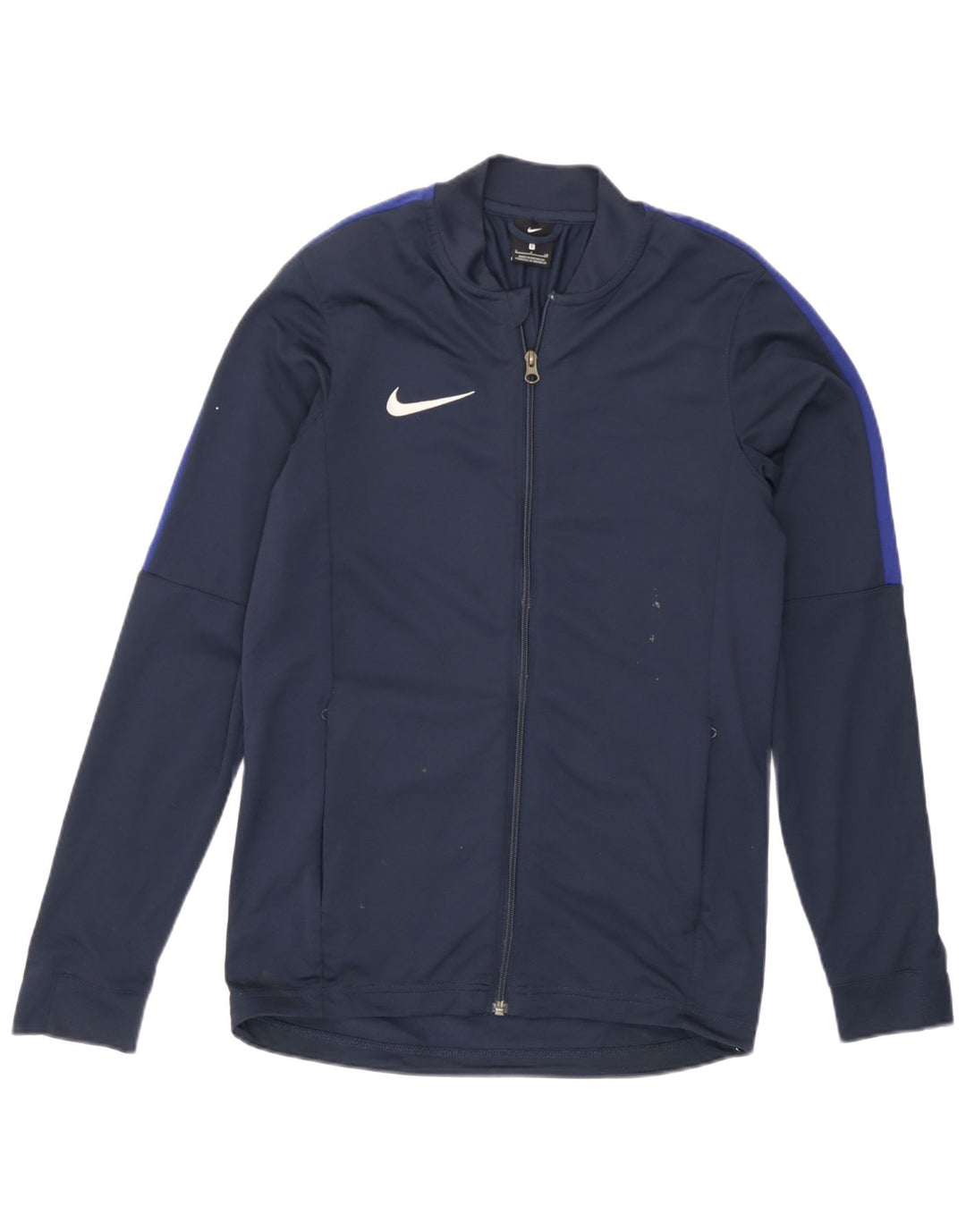 Kurtka męska dresowa Nike, mała, granatowa, poliestrowa, sportowa